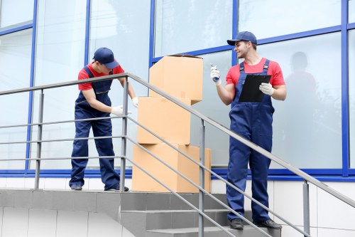 Furniture removals support for a Holland Park home move