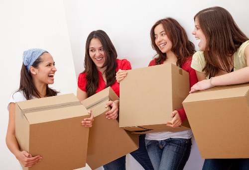 Furniture pick-up service for a Holland Park home interior