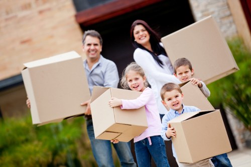 Careful furniture transport for a Holland Park relocation