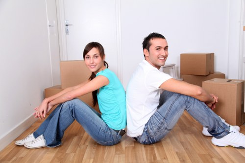 Van service handling household and office items in West London
