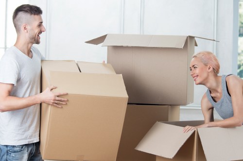 Prepared moving van for collections, deliveries, and local removals
