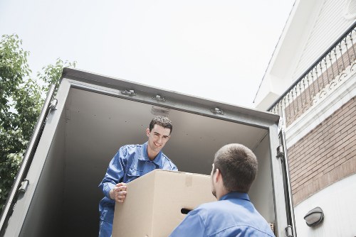 Residential and commercial removal van service in Holland Park