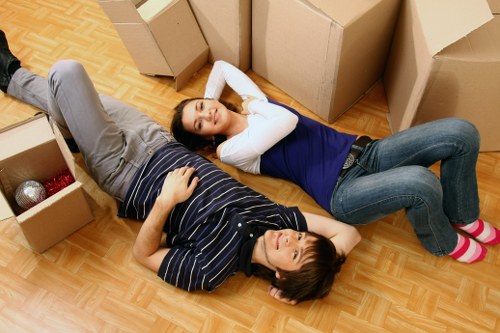 Commercial office removal preparation in the Holland Park area